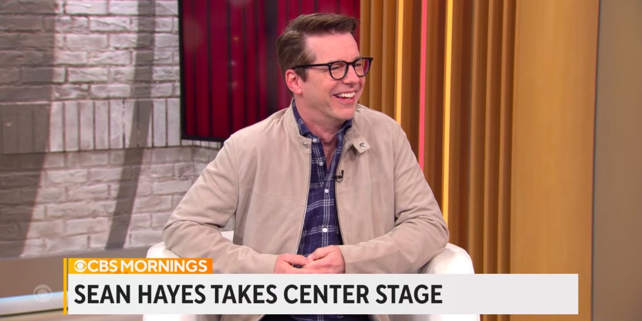 Video: Sean Hayes Reveals Why Starring in GOOD NIGHT, OSCAR is 'Therapeutic' to Him on CBS MORNINGS