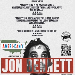 Review: JON BENNETT: AMERICAN'T Is a Triumph at the TAMPA FRINGE FESTIVAL