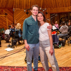 Photos: See Phillipa Soo, Andrew Burnap, Jordan Donica & More Recording the CAMELOT C