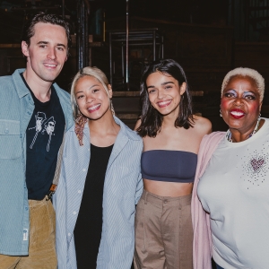 Photos: Rachel Zegler Visits HADESTOWN on Broadway