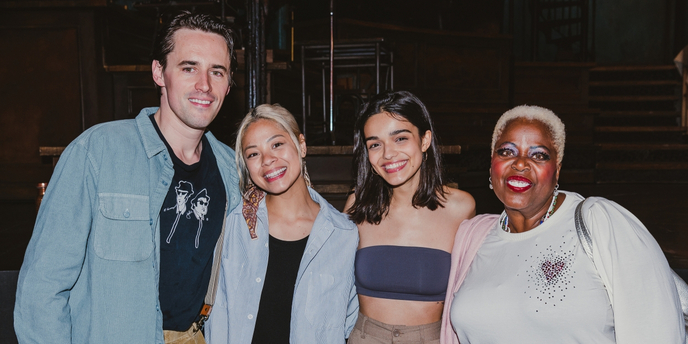 Photos: Rachel Zegler Visits HADESTOWN on Broadway Photo