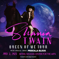 Shania Twain with special guest Priscilla Block